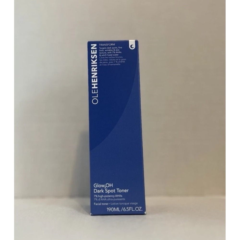 OLE HENRIKSEN Glow OH Dark Spot Toner 6.5 fl oz VEGAN NEW IN BOX